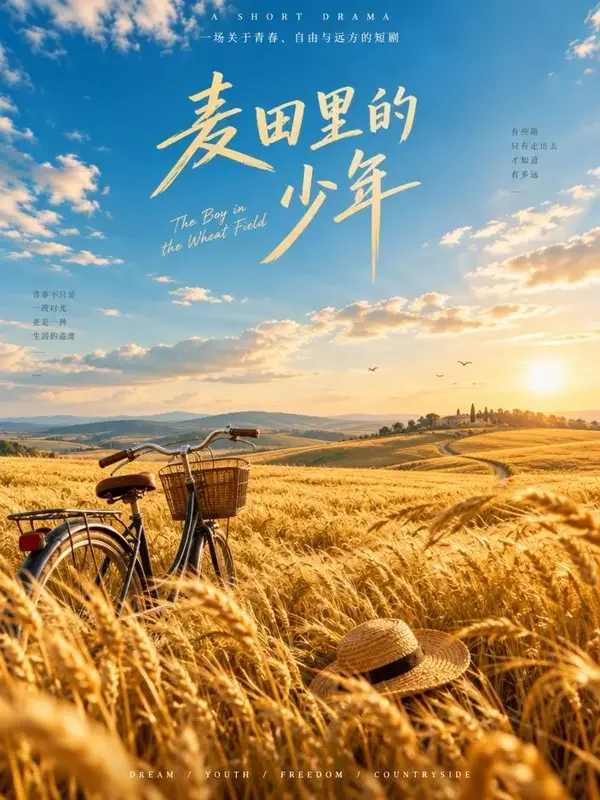 《风吹麦浪的日子》- 黄豆短剧乡村励志短剧封面 《风吹麦浪的日子》- 黄豆短剧乡村励志短剧封面